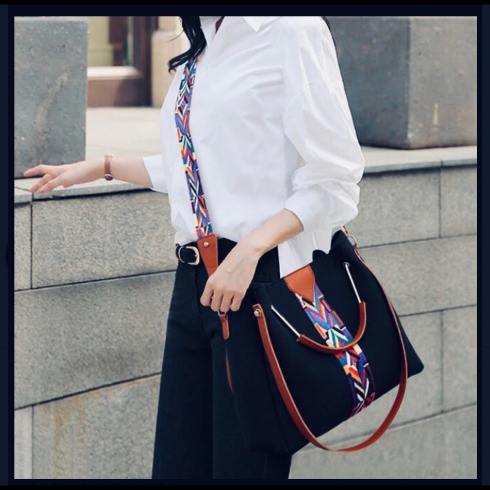 Vegan Leather Guitar Strap Purse